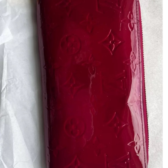Louis Vuitton Wallet Long Rose Indian Monogram Vernis Authentic full inclusion - Picture 2 of 16